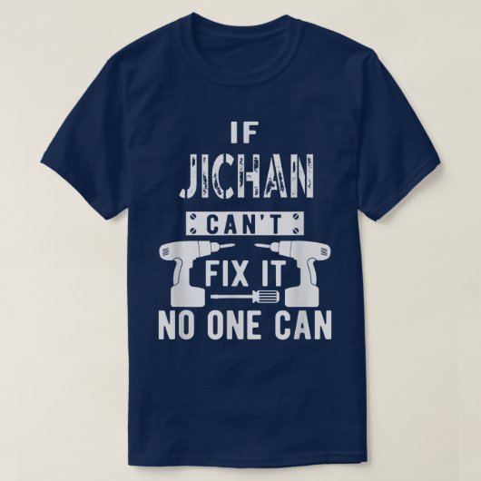 Mens If Jichan Can't Fix It Japan Japanese Grandfa Tシャツ (デザイン正面)