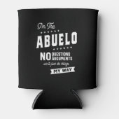 Mens I'm the Abuelo No Questions 缶クーラー (正面)
