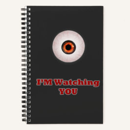 Men's I'm Watching You Funny Notebook & Journal ノートブック