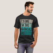 Mens It I m M The Grandad Broヴィンテージ父ダ Tシャツ (正面フル)