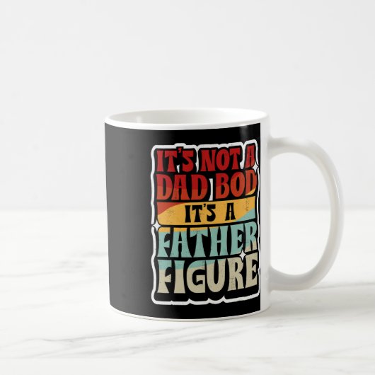Mens It&# sはパパBod It&# sは父姿 コーヒーマグカップ (右)