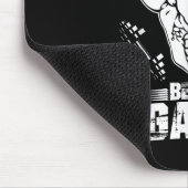 Mens Jesus Bodybuilding T Shirt - Funny Jesus Weig マウスパッド (コーナー)