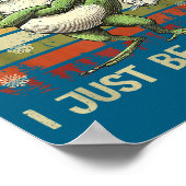 mens Just Farting I Frog Sometimes ポスター (角)