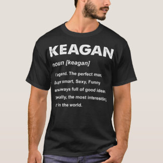 Mens Keagan Name Tシャツ