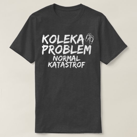 Mens Koleka Problem Truck Driver Professional Lorr Tシャツ (デザイン正面)