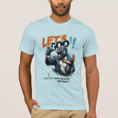 MEN'S LET'S GOO LESSONS LEARN JERSEY T SHIRT  Tシャツ (正面)