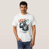 MEN'S LET'S GOO LESSONS LEARN VALUE Tシャツ (正面フル)