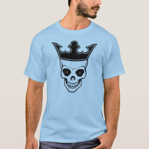 Men's Logo Tshirtスカル王の Tシャツ