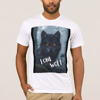 mens(lone wolfデザイン) tシャツ