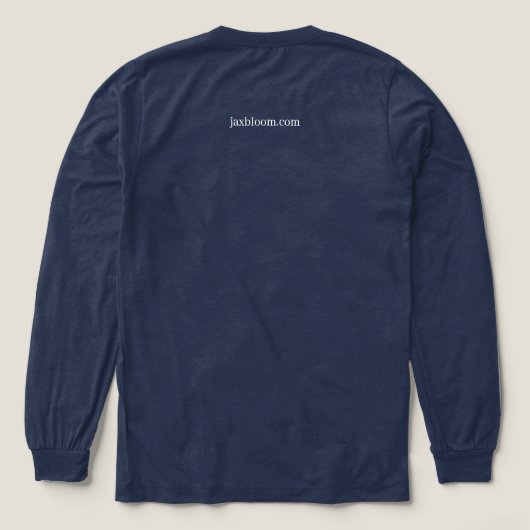 Mens Long Sleeve Triblend トライブレンドＴシャツ (デザイン背面)