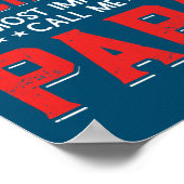 Mens Mechatronics Craftsman Dad Grandpa Mechanic ポスター (角)