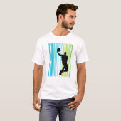 Mens Mens 38th Birthday Basketball 38 Today Player Tシャツ (正面フル)