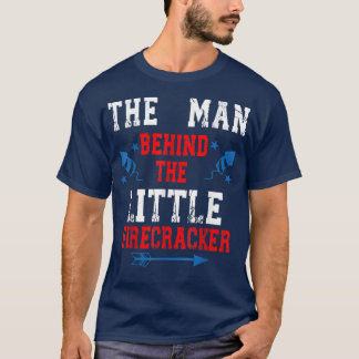 Mens Mens 4th Of July Pregnancy The Man Behind The Tシャツ