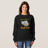 Mens Mens Best Koala Ever Daddy Koala Bear Animal スウェットシャツ (正面フル)