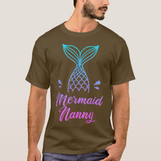 Mens Mermaid Nanny, Mermom Security Apparel Itali Tシャツ