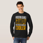 Mens Modern Dance Grandpa   Like a Regular Grandpa Tシャツ (正面フル)