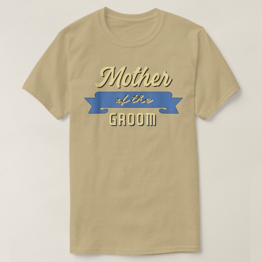 Mens Mother of the Groom おもしろい Bourer Part Tシャツ (デザイン正面)