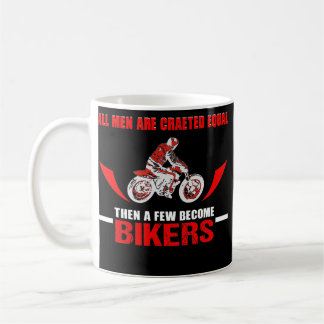 Mens Motorcycle Father Funny Biker Gang All Men コーヒーマグカップ