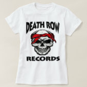 Mens My Death Rowお気に入りのレコードヴィンテージPhotogr Tシャツ (デザイン正面)