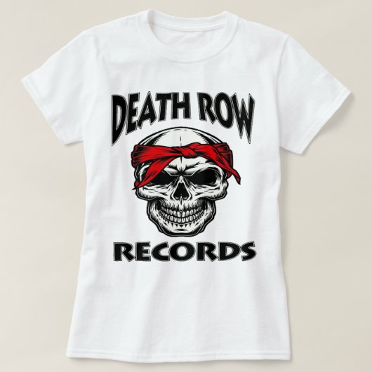Mens My Death Rowお気に入りのレコードヴィンテージPhotogr Tシャツ (デザイン正面)