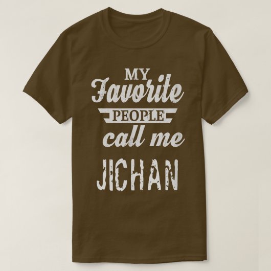 Mens My Favorite People Call Me Jichan Japan Japan Tシャツ (デザイン正面)
