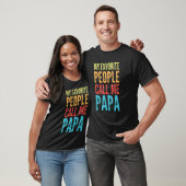 Mens My Favorite People Call Me Papa - Funny Dad Tシャツ (ユニセックス)