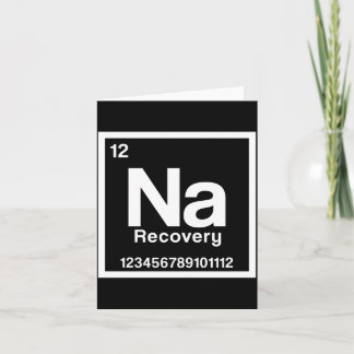 Mens na element narcotics anonymous recovery sober カード