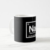 Mens na element narcotics anonymous recovery sober コーヒーマグカップ (正面左)