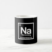 Mens na element narcotics anonymous recovery sober コーヒーマグカップ (中央)