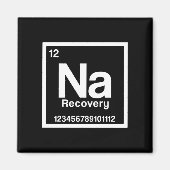 Mens na element narcotics anonymous recovery sober マグネット (正面)