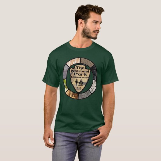 Men's National Park Classroom Tshirt Tシャツ (正面フル)