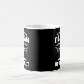 Mens Never Underestimate An Old Man Who's Also コーヒーマグカップ (中央)