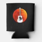 Mens Never underestimate an old man with a Guitar 缶クーラー (正面)