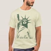 Men's New York Shirts of Liberty T-shirt Tシャツ (正面)