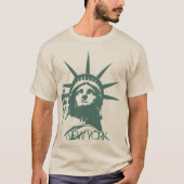 Men's New York Shirts of Liberty T-shirt Tシャツ (正面)