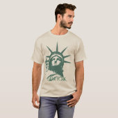Men's New York Shirts of Liberty T-shirt Tシャツ (正面フル)