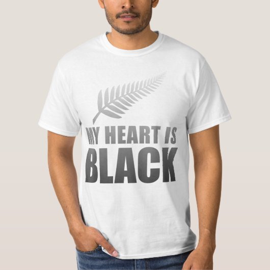 Mens New Zealand Designed Rugby T Shirt for Rugby Tシャツ (正面)