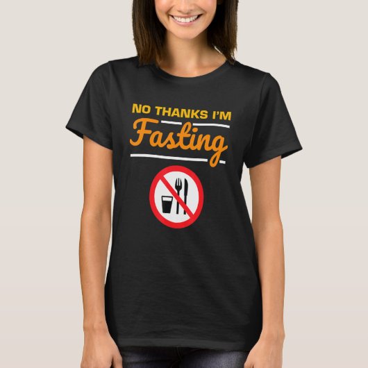 Mens No I Fasting 感謝してい Sting Nutritional Hea Tシャツ (正面)
