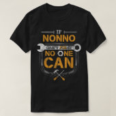 Mens Nonnoもしはそれを修正できないハンドマニングギフトおじいちゃんA Tシャツ (デザイン正面)