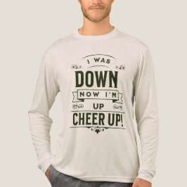 MEN'S NOW I'M UP CHEER UP 長袖Tシャツ トライブレンドTシャツ
