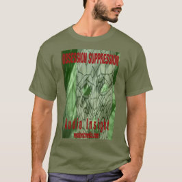 Men's "Obsession Suppression" colored t-shirt. Tシャツ