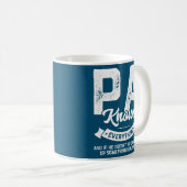 Mens Paは60番目の贈り物すべてをおもしろい知る コーヒーマグカップ (正面右)