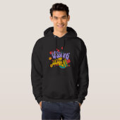MEN'S PAINT SPLASH LESSONS LEARN PULLOVER HOODIE  パーカ (正面フル)