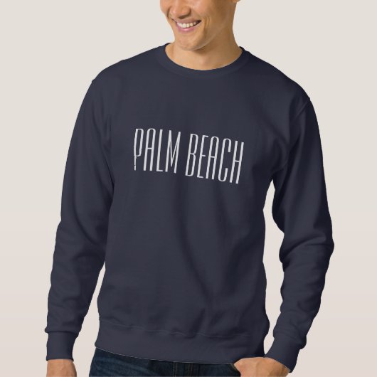 Men's Palm Beach Florida Sweatshirt スウェットシャツ (正面)