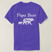 Mens Papa Bear Bear Funny Gift Premium Tシャツ (デザイン正面)