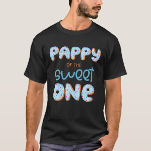 Mens Pappy of the Sweet One Donut Boy第1誕生日 Tシャツ