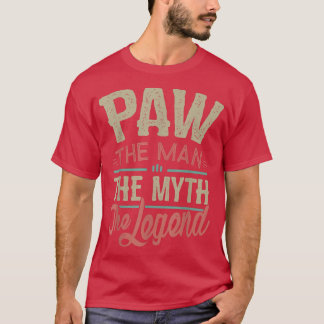 Mens Paw T from Grandchildren Paw the Myth the Leg Tシャツ
