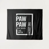 Mens Pawpaw男の神話の伝説のギフト タペストリー (正面(横))