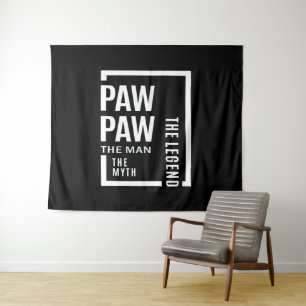 Mens Pawpaw男の神話の伝説のギフト タペストリー