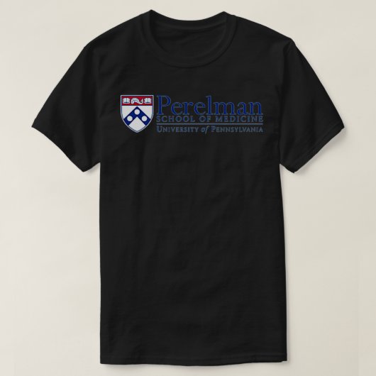 Mens Penn Quakers Apparel Perelman School of Medic Tシャツ (デザイン正面)